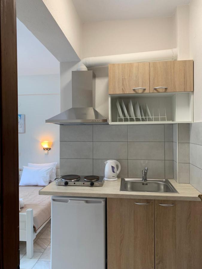 Velonis Apartments Leptokaryá Eksteriør bilde
