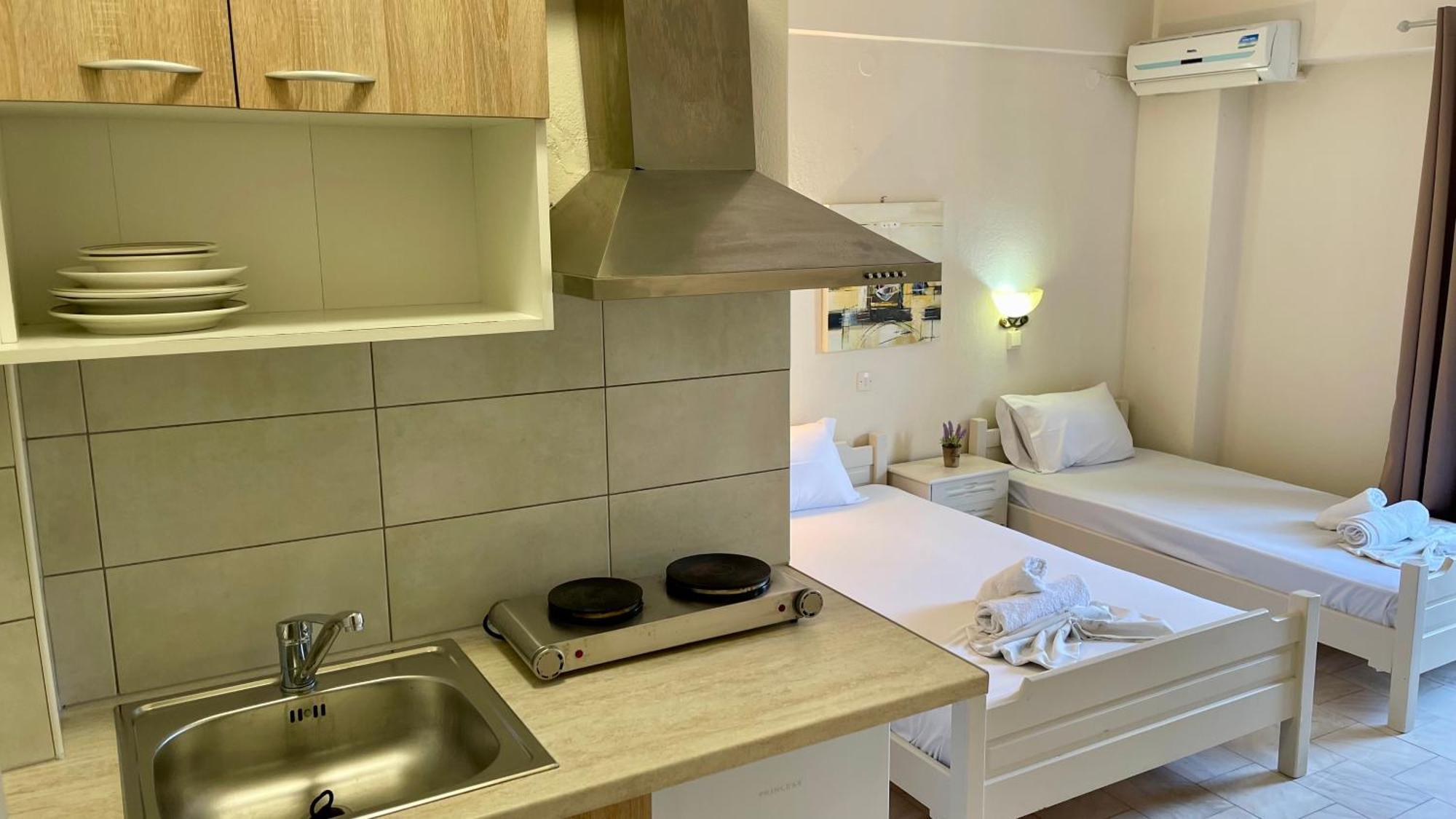 Velonis Apartments Leptokaryá Eksteriør bilde
